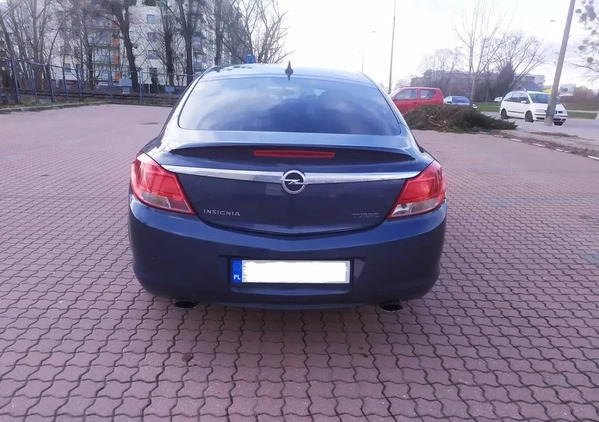 Opel Insignia cena 26900 przebieg: 196110, rok produkcji 2009 z Białystok małe 29